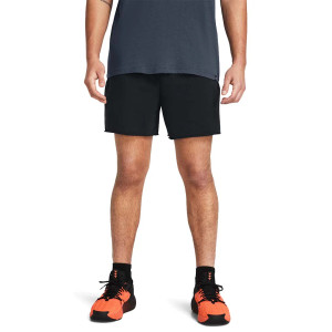 Under Armour® Mens Project Rock Terry Shorts Black/Downpour Grey Under Armour® Mens Project Rock Terry Shorts Black/Downpour Grey