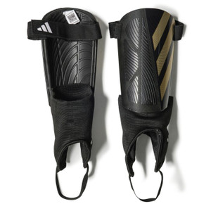 Adidas Unisex Tiro Match Football Shinguards Black/Gold White Adidas Unisex Tiro Match Football Shinguards Black/Gold White