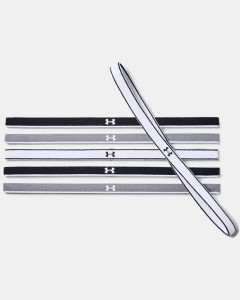 Under Armour® Mini Headbands 6 Pack Black/White/Grey Under Armour® Mini Headbands 6 Pack Black/White/Grey