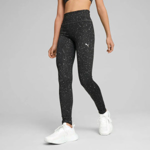 Puma Girls Favourite AOP Tights Black Puma Girls Favourite AOP Tights Black