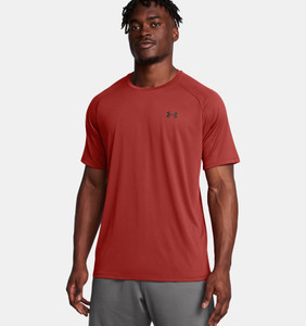 Under Armour® Mens Short Sleeve Tech Tee 2.0 Earthen Orange/Black Under Armour® Mens Short Sleeve Tech Tee 2.0 Earthen Orange/Black