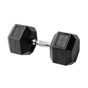 York Hexagonal Rubber Dumbbell 22.5kg York Hexagonal Rubber Dumbbell 22.5kg