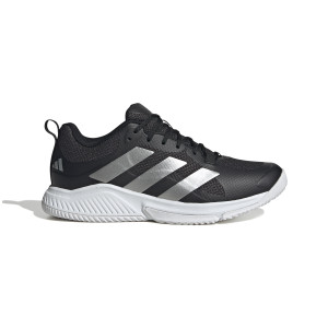 Adidas Women Court Team Bounce 2.0 Indoor Court Black/Silver/White Adidas Women Court Team Bounce 2.0 Indoor Court Black/Silver/White
