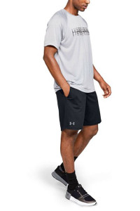Under Armour® Mens Tech Mesh Shorts Black/Pitch Grey Under Armour® Mens Tech Mesh Shorts Black/Pitch Grey