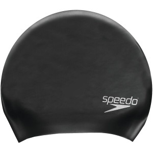 Speedo Unisex Long Hair Swimming Cap Black