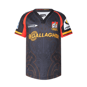 Classic Junior Super Rugby Jersey & Shorts Set Chiefs 2024/25 Classic Junior Super Rugby Jersey & Shorts Set Chiefs 2024/25