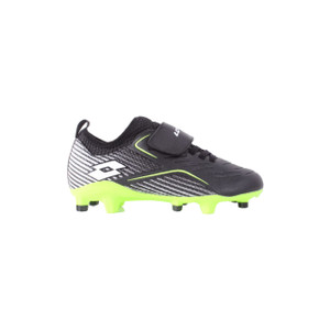 Lotto Youth Ombra Velcro Firm Ground Boots Black/Fluro Yellow Lotto Youth Ombra Velcro Firm Ground Boots Black/Fluro Yellow