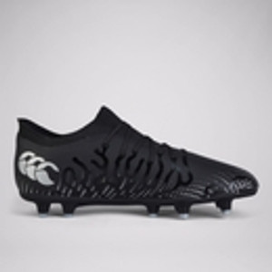 Canterbury Unisex Speed Infinite Pro Firm Ground Boots Black/Silver Canterbury Unisex Speed Infinite Pro Firm Ground Boots Black/Silver