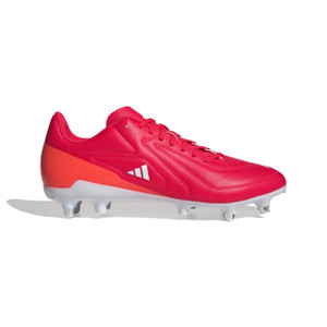 Adidas Unisex RS15 Soft Ground Boots Lucid Red/White/Team Solar Orange Adidas Unisex RS15 Soft Ground Boots Lucid Red/White/Team Solar Orange
