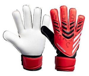 Adidas Youth Predator Goalkeeper Gloves Black/Lucid Red/White Adidas Youth Predator Goalkeeper Gloves Black/Lucid Red/White