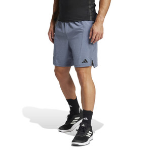 Adidas Mens Designed for Training Mélange Shorts Aurora Ink Adidas Mens Designed for Training Mélange Shorts Aurora Ink