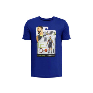 Under Armour® Boys Curry Animated Tee Royal/White Under Armour® Boys Curry Animated Tee Royal/White