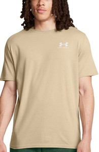 Under Armour® Mens Sportsstyle Left Chest Short Sleeve Tee City Khaki/White Under Armour® Mens Sportsstyle Left Chest Short Sleeve Tee City Khaki/White