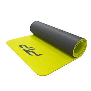 Power Tube Pro Fitness Mat 6mm Lime/Grey