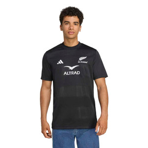 Adidas Mens All Blacks Home Supporters Tee 25/26 Black Adidas Mens All Blacks Home Supporters Tee 25/26 Black