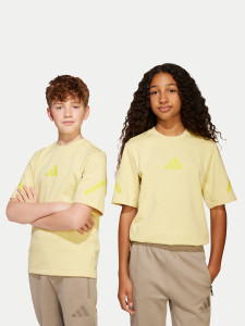 Adidas Youth Z.N.E. Tee Powder Yellow/Pure Sulfur Adidas Youth Z.N.E. Tee Powder Yellow/Pure Sulfur