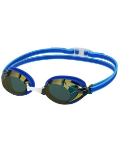 Speedo Youth Vanquisher 3.0 Swimming Goggles Cobalt/Gold Speedo Youth Vanquisher 3.0 Swimming Goggles Cobalt/Gold