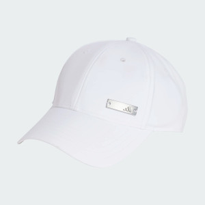 Adidas Unisex Lightweight Metal Badge Cap White/Silver Adidas Unisex Lightweight Metal Badge Cap White/Silver