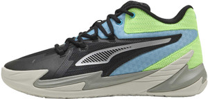 Puma Youth Dagger Basketball Shoes Black/Bright Aqua/Green Glare Puma Youth Dagger Basketball Shoes Black/Bright Aqua/Green Glare