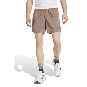 Adidas Mens Own The Run Shorts 7" Trace Brown Adidas Mens Own The Run Shorts 7" Trace Brown