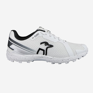 Kookaburra Unisex Pro 2.0 Rubber Cricket Shoes White/Black Kookaburra Unisex Pro 2.0 Rubber Cricket Shoes White/Black