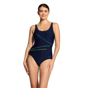 Zoggs Womens Macmasters Scoopback Swimsuit Octane Zoggs Womens Macmasters Scoopback Swimsuit Octane