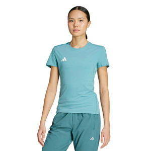 Adidas Womens Adizero Tee Powder Tea Adidas Womens Adizero Tee Powder Tea