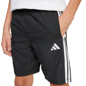 Adidas Youth 3-Stripes Woven Climacool Shorts Black/White