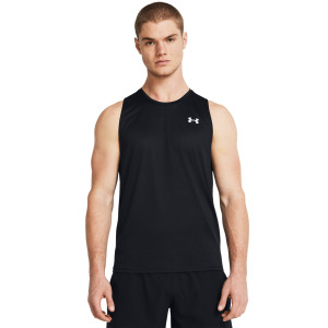 Under Armour® Mens Tech Tank Black/White