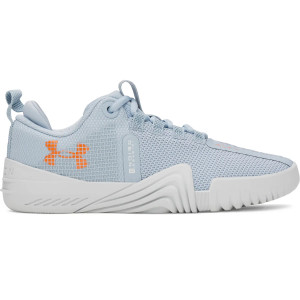 Under Armour Womens TriBase Reign 6 Training Shoes Blue Calm/Distant Grey/Solar Orange