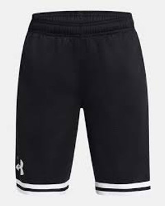 Under Armour® Boys Perimeter Shorts Black/White