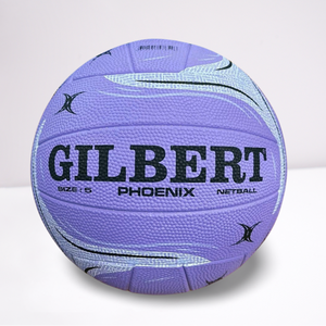Gilbert Phoenix Netball Lilac/White Size 5