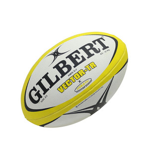 Gilbert Vector TR Rugby Ball Size 2.5 Yellow/Black
