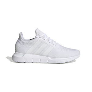 Adidas Womens Swift Run 1.0 Lifestyle Shoes Cloud White/Cloud White/Gold Metallic