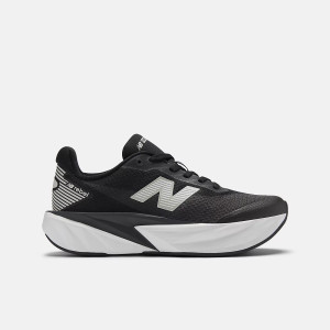 New Balance Youth Rebel v5 Running Shoes Black/White