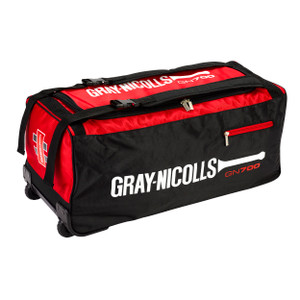 Gray Nicolls GN 700 Wheelie Cricket Bag Red/Black