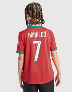 Puma Youth  Portugal Home Replica Player Jersey Ronaldo 7