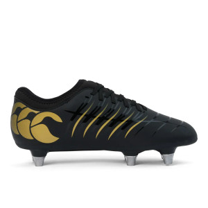 Canterbury Youth Phoenix 2.0 Soft Ground Boots Black/Gold