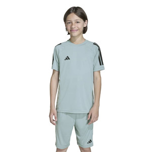 Adidas Boys Sereno Tee Wonder Sage/Black