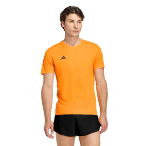 Adidas Mens Adizero Essentials Tee Pure Tangerine