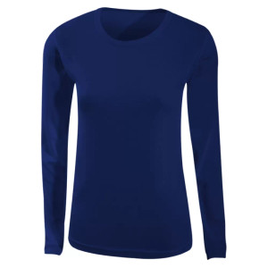 Thermatech Womens SpeedDri Long Sleeve Base Layer Top  Navy