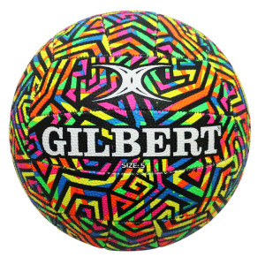 Gilbert Glam Netball Spiral Size 5