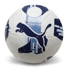 Puma Orbita 6 MS Football White/Blue Jewel