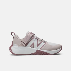 New Balance Junior Fuel Cell Play Running Shoes White/Stone Pink/Rosewood