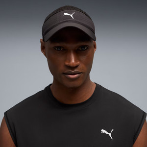 Puma Unisex Everyday Running Visor Black