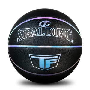Spalding TF Iridescent Glow Indoor/Outdoor Basketball Size 6 Black
