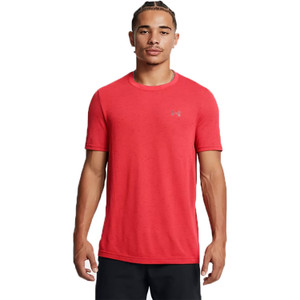 Under Armour® Mens Vanish Seamless Tee Venom Red/Black
