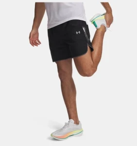 Under Armour® Mens Veliociti Vent Shorts 7" Black/Reflective