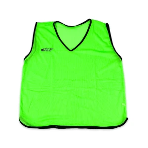 Silver Fern Unisex Fine Mesh Training Singlet Fluro Green