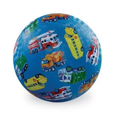 Crocodile Creek Playground Ball 5" City Vehicles